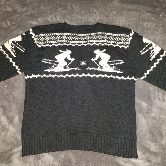 POLO RALPH LAUREN DUAL SKIER SWEATER - Picture 2 of 4
